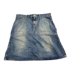 Vintage Gap Jeans Mini Skirt Women 4 Blue Denim 100 Cotton Pockets Jean Washed