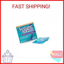 Systane Lid Wipes - Eyelid Cleansing Wipes - Sterile, Count of 32
