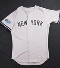 2018 DAVID ROBERTSON NEW YORK YANKEES PLAYOFF GAME WORN JERSEY MLB & STEINER COA