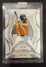 2025 Flawless Tommy White Authentic Diamond /25 Rookie Encased Athletics SSP RC