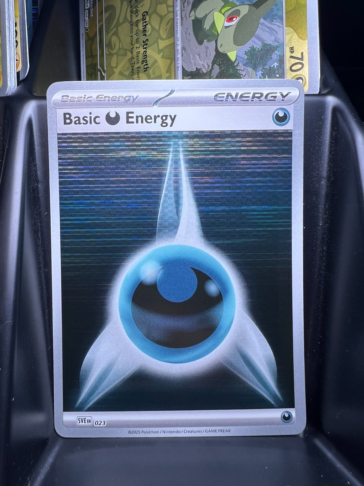 Basic Darkness Energy - SVE023 - Holo - Pokemon Black Bolt & White Flare