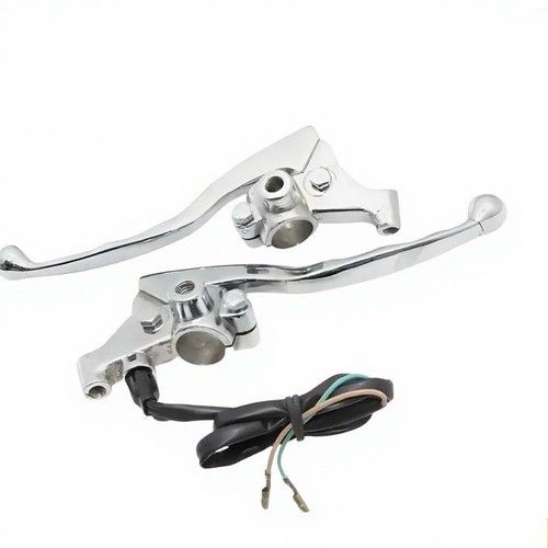 Juego de palancas de embrague y freno aptas para Royal Enfield Bullet 350 500... - Imagen 2 de 3
