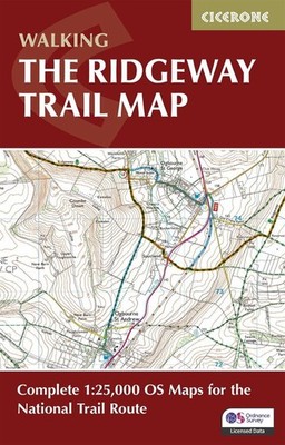 The Ridgeway Trail Map: Complete 1:25,000 OS Maps for the National Trail Route b