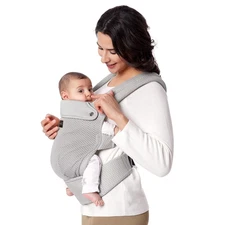 Breathable Mesh Baby Carrier, Ergonomic and Lightweight, Fits Babies 7-44 Lbs, E