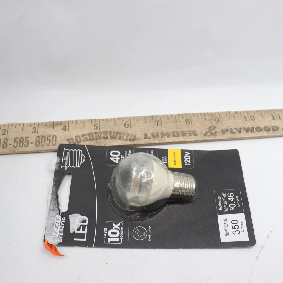 Feit Electric E17 Base LED Light Bulb BP40S11NLEDHDRP - Image 3 of 4