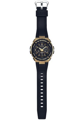 Unused CASIO G-SHOCK G-STEEL GST-W300G-1A9JF Black Gold Quartz Men