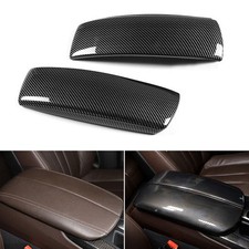 ABS Kohlefaser Mittelkonsole Armlehne Abdeckung f�r BMW X5 X6 E70 E71 2008-2013