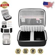 Shockproof EVA Case for 3.5" External HDD, Secure Storage, Cable  Adapter Pouch