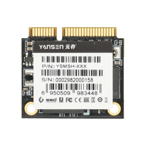 512GB Yansen Half-Size mSATA SSD Solid State Disk 3D TLC