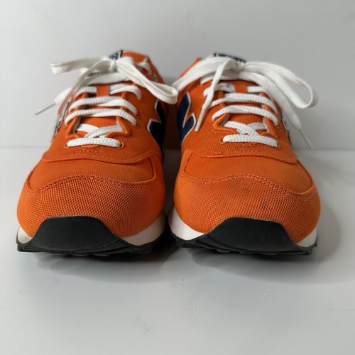 New Balance 574 Pique Polo Pack Sneakers Mens 11 Orange Navy Blue ML574POO - Picture 2 of 16