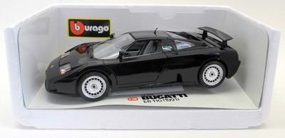 Burago 1/18 Scale Diecast 3055 Bugatti EB110 Black Model Car | eBay