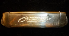 VINTAGE M. HOHNER CHROMONICA II DELUXE - C GERMANY 1930'S WORKING INSTRUMENT.