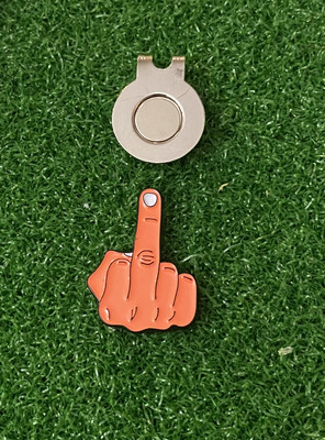 F##k You Middle Finger Golf Ball Marker And Magnetic   Clip Pins & Aces