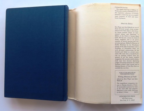 Jagdmomente der Wahrheit von Eric Peper 22x klassische Jagdgeschichten HB 1973 - Bild 9 von 9