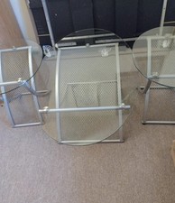Three Glass Living Room Set