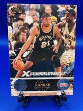2001-02 Topps Xpectations - Tim Duncan #40 Spurs HOF