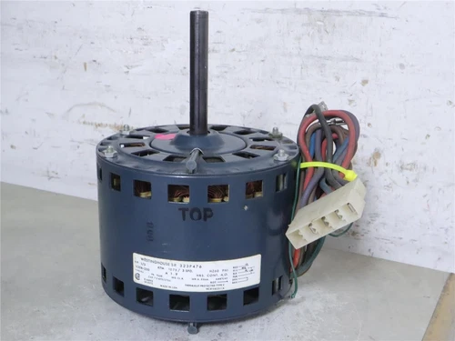 Westinghouse 323P476 Blower Motor 1/3HP 1075RPM 3SPD 208-230V 1PH HC41SB231A