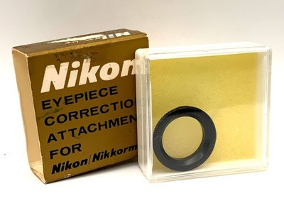 Nikon +1.0D Dioptrienlinse für F3, F-801s, Nikkormat etc. Eyepiece correction