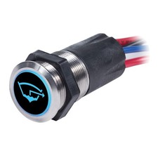 Blue Sea 4181 Backlit Push Button Switch OFF/ ON - 15A