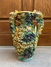 Quartara biansata vaso bummulu terracotta ceramica maiolica Caltagirone Sicilia