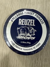 Reuzel Fiber Pomade For Hair 3.38 Oz. Dented Tin