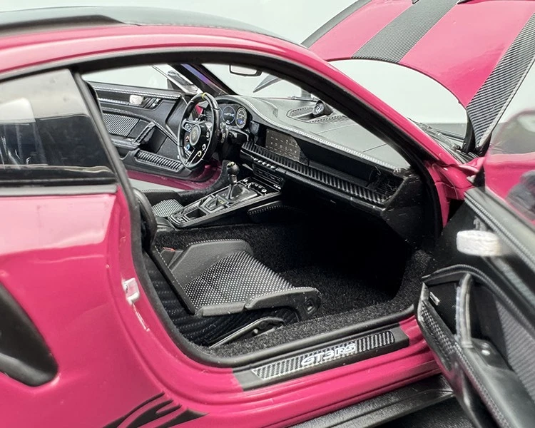Modelo de coche de aleación NOREV 1:18 Porsche 911 992 GT3 RS 2022 regalo Foto 4 de 4