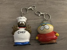 South Park Keychains Cartman Chef 1998 Comedy Central 