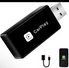 Wireless CarPlay Adapter, Converts Wired to Carplay Wireless Adapter for iPho...