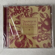 Bath & Body Works Christmas - Tranquil Holiday (CD, 2001) NEW SEALED