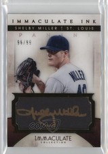 2014 Panini Immaculate Ink Gold /99 Shelby Miller #25 Auto 19m2