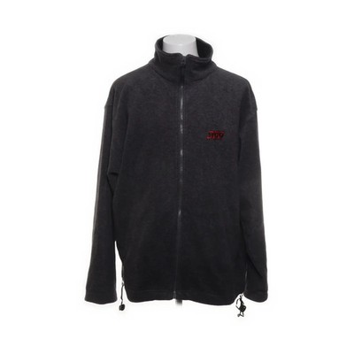 Print Wear, Fleecejacke, Herren, Größe: XL, Grau, Polyester, Print, Fleece #PCU