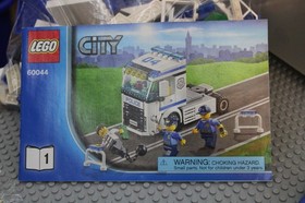 Lego (60044) city, Police Mobile Command Center,Used, Complete W/Manuals, No Box