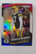 2025 Panini Prizm - Brandon McManus #290 Red White & Blue Prizm
