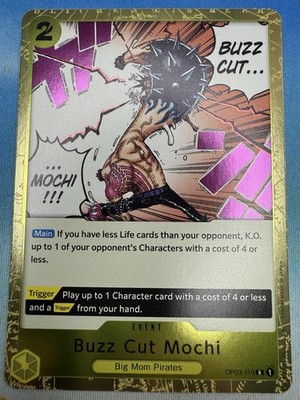 Buzz Cut Mochi OP03-119 Pillars Of Strength Rare Event One Piece 2023
