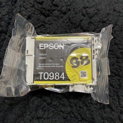 Genuine Epson High- Capacity Yellow 98 Ink BRAND NEW T0984