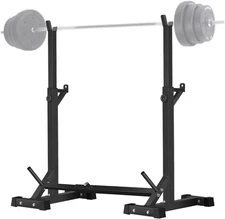 Adjustable Squat Rack Stand Multi-Function Barbell Rack Weight Lifting Gym Dumbb