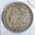 1903-S Morgan Dollar-VF Very Fine-Rare Semi Key Date-Low Mintage of 1,241,000