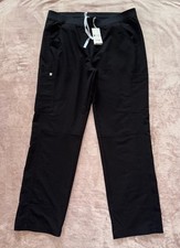 Figs Women  s Maxim 2.0 Cargo Black Scrub Pants Size 2xL NWT