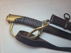 Civil War Model 1840 Cavalry Sword Saber w/Scabbard & Knot - Gebruder Grah