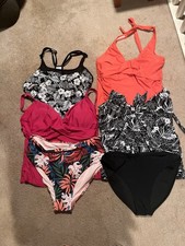 Beautiful Tankini Swimsuits Size Xl - Lot Of 4