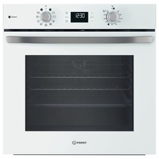 Image of Indesit IO258HSWUK Turn&Go Steam Electric Single Oven - White IO258HSWUK