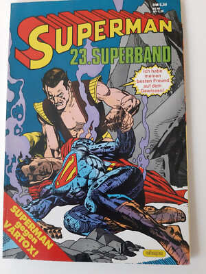 Superman Superband Nr.23 Ehapa Verlag mit Poster und Sammelecke