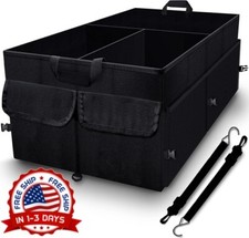 Gran Organizador Plegable Multicompartimento Con Correa Ajustable Para Maletero