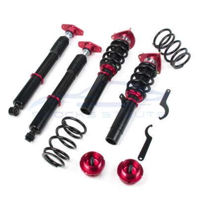 Coilovers Suspension Set Adjustable Height Strut Shock For Mazda 3 2004