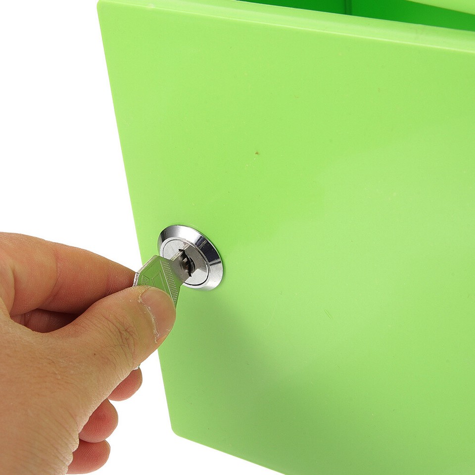 Outdoor Garden Storage Box (light Green) Hanging Home Lockable Tool