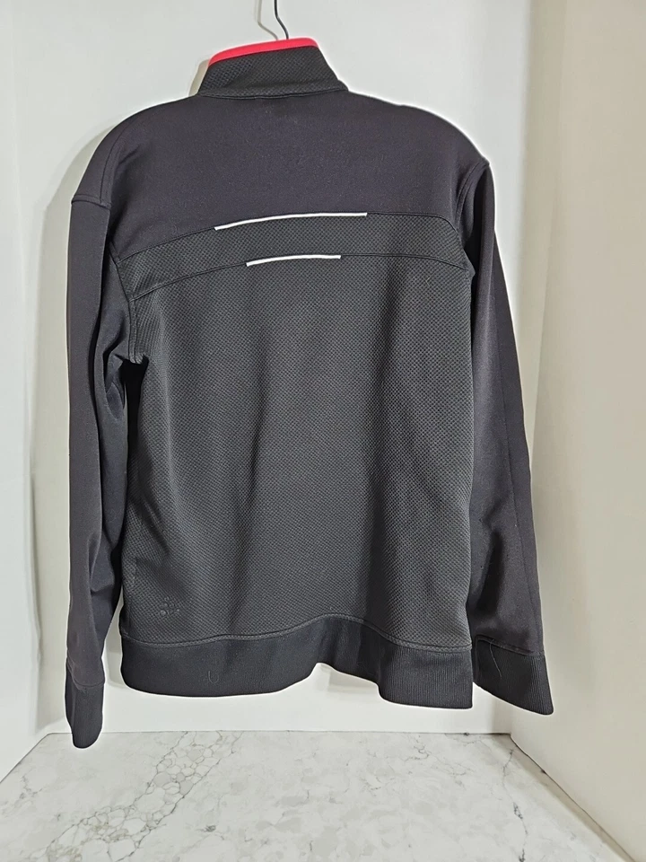 Chaqueta de ciclismo Craft L2 Protection Windstopper para hombre grande negra 100 % poliéster Foto 3 de 4