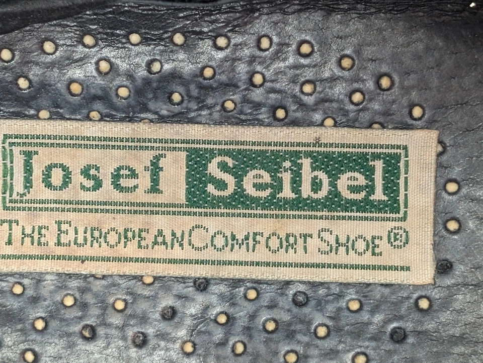 Joseph Seibel The European Zapatos Confort Mujer Negro Botín Gótico Talla 41 Foto 3 de 4