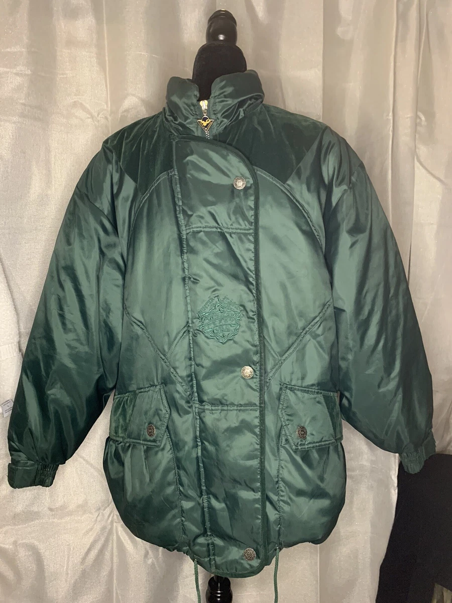 Vintage 90s Triple Fat Goose Down Coat Winter Jacket Parka Size