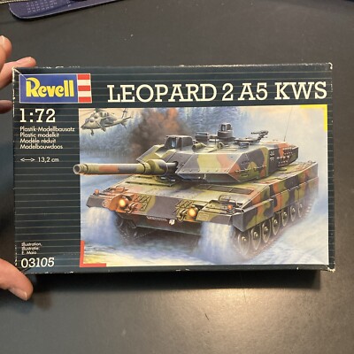 Revell 1/72 kit # 03105 Leopard 2 A5 KWS