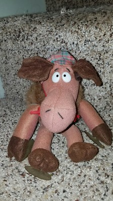 Carousel by Guy 10'' Bullwinkle Moose Plush Stuffed Animal 1980s vintage 